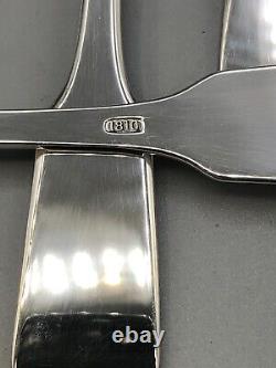 1810 by International Sterling Silver set of 8 Oval Soup Spoons 7