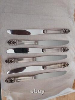 28 piece set of international royal Danish sterling silver flatware