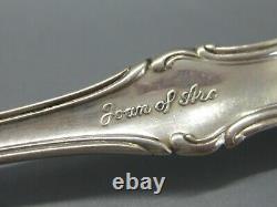 2 Antique International Sterling Silver JOAN OF ARC Dinner Forks No Monograms