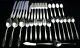 34 Pcs International Sterling Silver Flatware Prelude 1182 Grams With Monograms