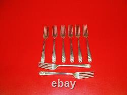 49 pieces Sterling Silver By International Spring Glory Pattern