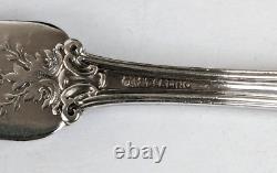 4 International Sterling Silver FLORENCE 1903 Solid Flat Handle Butter Spreaders