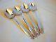 4 International Sterling Silver Prelude Teaspoons, Excellentcondition, 6in, 1939