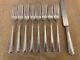 (8) International Sterling Courtship Forks 7 1/4 No Mono And 1 Knife-#a40