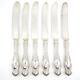 Abbotsford By International Sterling Silver Set Of 6 Dinner Knives Monod 925