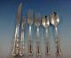 Angelique By International Sterling Silver Flatware Set For 8 Service 55 Pieces