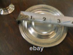 Antique 16 Pc. International Sterling Silver Framed Demitasse Saucer/Cup