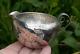 Antique Arts & Crafts International Sterling Silver Hammered Designed Creamer