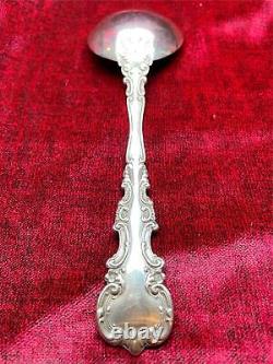 Avalon by International Sterling Silver Gumbo Round Soup Spoons 6 7/8 Set of 3