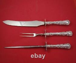 Avalon by International Sterling Silver Roast Carving Set 3pc HH WS Heirloom