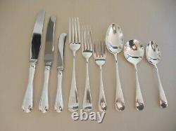 BIRKS STERLING SILVER OLD ENGLISH 9 PIECES PLACE SETTING 464 grams