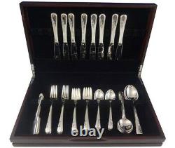 Blossom Time by International Sterling Silver Flatware Service 8 Set 50 Pieces