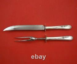 Blossom Time by International Sterling Silver Steak Carving Set 2pc HH WS