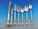 Brocade By International Sterling Silver Flatware Set For 8 Service 69 Pieces