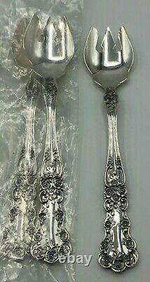Buttercup by Gorham Sterling Silver set of 8 Ice Cream Forks 5.25