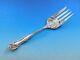 Cleone By International Sterling Silver Cold Meat Fork Lg 8 3/4 Greek Figural