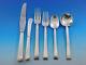 Continental By International Sterling Silver Flatware Service For 12 Set 77 Pcs
