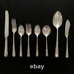 Courtship By international sterling Silver Flatwear Set Service For 8