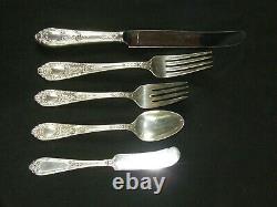 Fontaine International Silver 5 Piece Sterling Place Setting