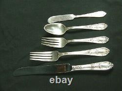 Fontaine International Silver 5 Piece Sterling Place Setting