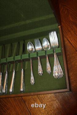 Fontaine by International Sterling Silver Flatware Service Set 30 Pieces