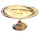 Gadroon International Sterling Silver Pedestal Compote Cake Stand 1970 T180