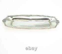 INTERNATIONAL 925 Sterling Silver Antique Art Deco Butter Bowl Tray