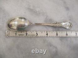 INTERNATIONAL SILVER WILD ROSE STERLING TABLESPOONS 6-3/4 SET(6) -270g NO MONO