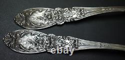 INTERNATIONAL STERLING SILVER 8 1/2 2 pc SALAD SET-RICHELIEU-NO MONO-FREE S/H