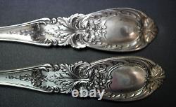 INTERNATIONAL STERLING SILVER 8 1/2 2 pc SALAD SET-RICHELIEU-NO MONO-FREE S/H