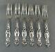 International Sterling Frontenac 7 1/8 Inch Luncheon / Place Forks Set Of 6