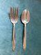 International Sterling Silver 9 Empress Fork & Spoon Serving Set