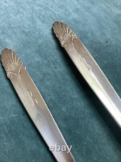 INTERNATIONAL Sterling Silver 9 EMPRESS Fork & Spoon SERVING SET