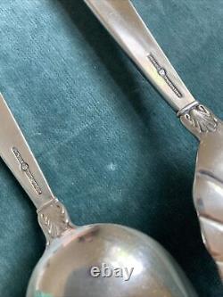 INTERNATIONAL Sterling Silver 9 EMPRESS Fork & Spoon SERVING SET