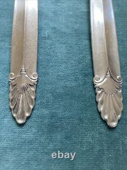 INTERNATIONAL Sterling Silver 9 EMPRESS Fork & Spoon SERVING SET