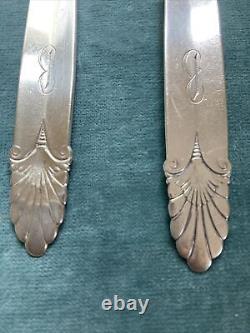 INTERNATIONAL Sterling Silver 9 EMPRESS Fork & Spoon SERVING SET