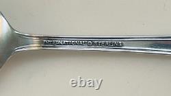 International Brocade Sterling Silver Demitasse Spoons Set of 8 No Monogram