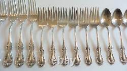 International JOAN OF ARC Sterling Silver 24-Piece Luncheon / Place Service Set
