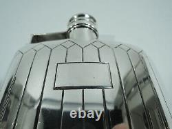 International / Meriden Britannia Flask WM303/7 American Sterling Silver