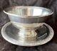 International Prelude Plain Sterling Silver Gravy Bowl With Attached Underplate