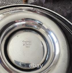 International Prelude Plain Sterling Silver Gravy Bowl with Attached Underplate