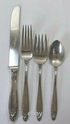 International Prelude Sterling 4pc Place Setting French Blade USED No Monos