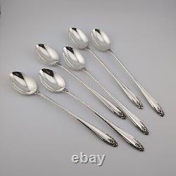 International Prelude Sterling Silver Iced Tea Spoons 7 3/8 No Monograms