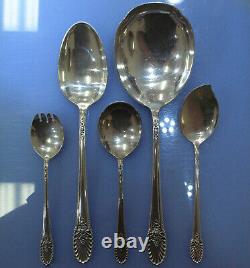 International Riviera 11pc Sterling Silverware Service for 8 with Serving 109pcs