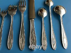 International STERLING SILVER WEDGWOOD Flatware PLACE SETTING 8 Pieces NO Mono