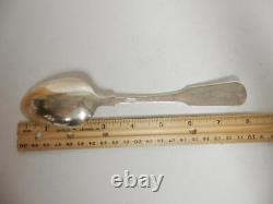 International Silver Co. Sterling Silver 1810 Large Serving Spoon #bb454