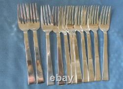 International Silver Continental Sterling Flatware Set for 12 71 Pieces