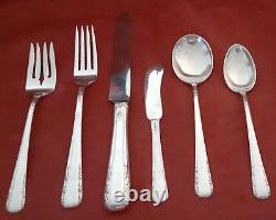 International Silver sterling Courtship 6 piece place setting NM polished