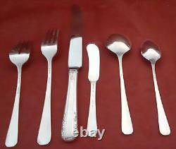 International Silver sterling Courtship 6 piece place setting NM polished