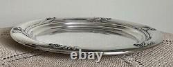 International Spring Glory 10.5 Sterling Silver Round Serving Tray W47